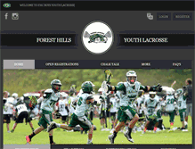 Tablet Screenshot of fhcyouthlax.com